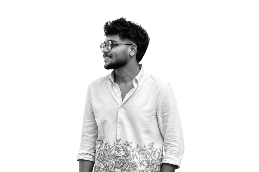 Freelance Digital Marketing Expert In Kollam, looking left with sunglass